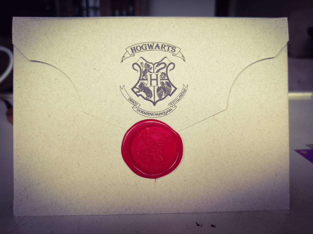 Hogwarts Envelope  Carta de hogwarts, Carta de harry potter