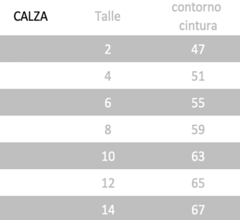 Calza sensorial larga en internet