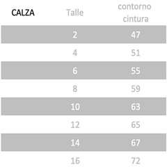 Calza sensorial corta en internet