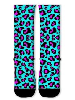 Meia Divertida e Colorida - Animal Print - comprar online