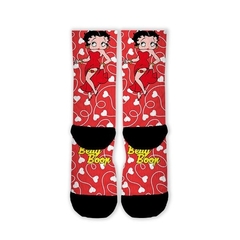 Meia Divertida e Colorida - Betty Boop na internet