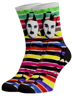Meia Divertida e Colorida - Chaplin Color