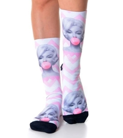Meia Divertida e Colorida - Marilyn Monroe - comprar online
