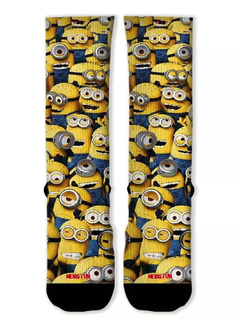 Meia Divertida e Colorida - Minions - comprar online