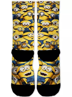 Meia Divertida e Colorida - Minions na internet