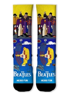 Meia Divertida e Colorida - Yellow Submarine - comprar online