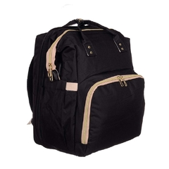 Mochila Maternal Negro con Cambiador Portatil - comprar online