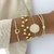 Pulseira Feminina Dalila Folheada - comprar online