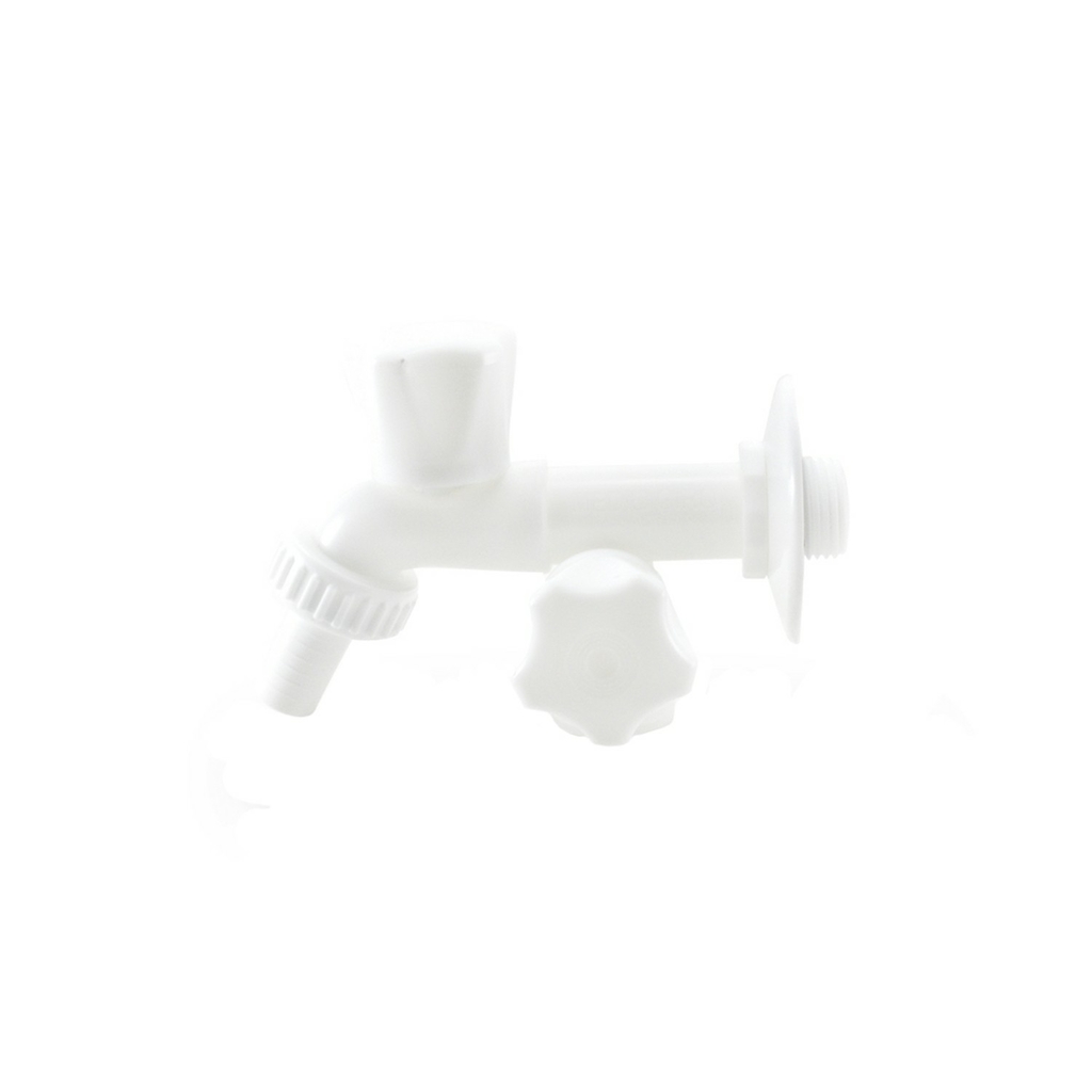 Canilla doble para lavarropas plastico new arrivals