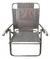 Reposera Plegable De Caño Color Gris Descansar 20100 - comprar online