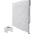 Pared lateral blanco para gazebo 1,96m × 3m Kushiro PAGZ3MBL