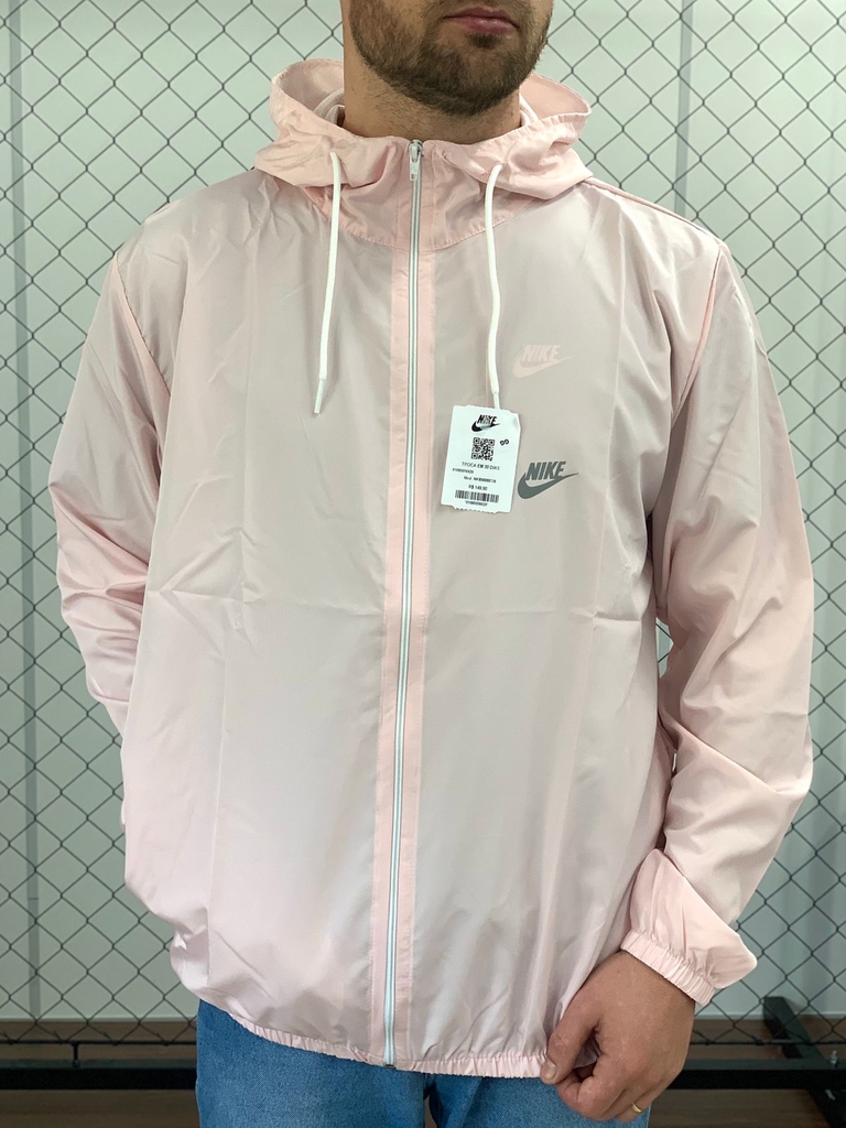 Corta Vento Nike Rosa Claro Sanches Store