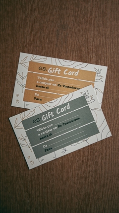 GIFT CARD DE REGALO $15.000