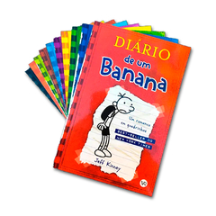 Quais livros tem o Box Diário de um Banana