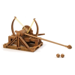 Catapulta Leonardo Da Vinci | Kit Modelismo - Academy - Consulado dos Brinquedos