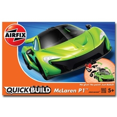 Blocos de Montar McLaren P1 Verde Quick Build - Airfix - Consulado dos Brinquedos