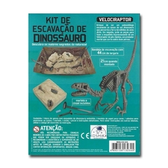 Kit de Escavação de Dinossauro - Velociraptor - Kidz Labs - 4M - loja online