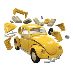 Blocos de Montar VW Fusca Amarelo Quick Build - Airfix