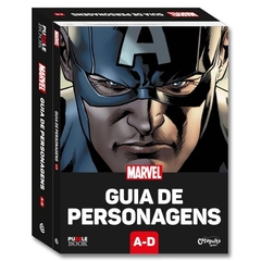 Guia de Personagens Marvel A-D + Quebra Cabeça 300 peças - Catapulta