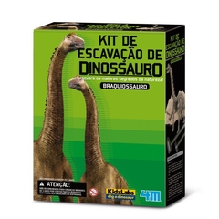 Kit de Escavação de Dinossauro - Braquiossauro - Kidz Labs - 4M