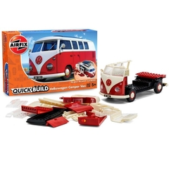 Blocos de Montar VW Kombi Quick Build Vermelha - Airfix - loja online