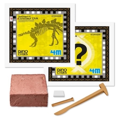 Escavação de Estegossauro e Realidade Aumentada Dino DNA - 4M - comprar online