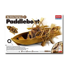 Pedalinho Paddleboat Leonardo Da Vinci Kit Modelismo - Academy