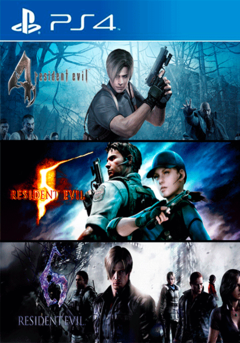 Resident Evil triple pack ps4 (4, 5 y 6) PS4 & PS5