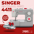 Maquina De Costura Singer Facilita Pro 4411 10 Pontos + Ferro de Passar Singer Steamchoice 2.0