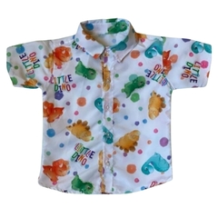 Camisa Social Infantil Menino do Dinossauro Baby Tam:1 a 06 anos - comprar online