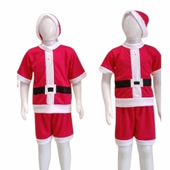 Fantasia Incrível P/ Menino Papai Noel Com Gorro