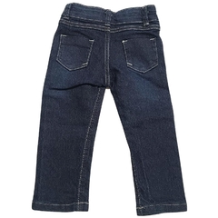 Calça Jeans Infantil Menino Skinny Escuro Básico 1 ano - comprar online