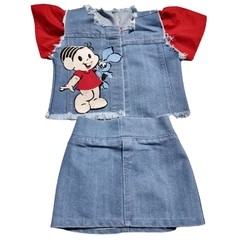 Conjunto Infantil Fem. Jeans c/ 4 peças Mônica T: 2-4anos - comprar online