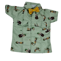 Camisa Social Infantil Menino dos Chaves Tam: 1 a 6 anos