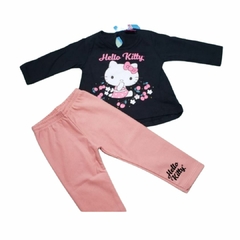 Conjunto Bebê Feminino Hello Kitty Marlan Tam: 6 a 9 Meses