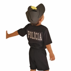 Fantasia de polícia para meninos e crianças, conjunto de fantasia