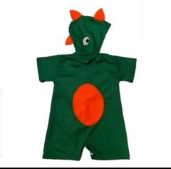 Fantasia Baby e Infantil Dinossauro Verde Fofurinha - comprar online