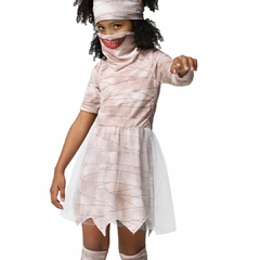 Fantasia Infantil Múmia Nhubia Luxo Halloween - comprar online