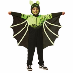 Fantasia Infantil Luxo Morcego Bill Halloween