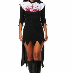 Fantasia Adulto Luxo Freira do Mal Halloween - Sarokinha Moda Infantil