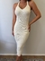 Vestido Tricot Modal - Branco Ref: 230815 - loja online