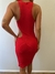 Vestido line Vermelho Abertura Ref: 152 - comprar online