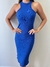 Vestido Canelado Lolita Azul Ref: 942 - comprar online