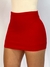 Shorts saia Canelado Vermelha Ref: 35