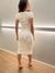 Vestido Monica Off White Ref: 13092 na internet