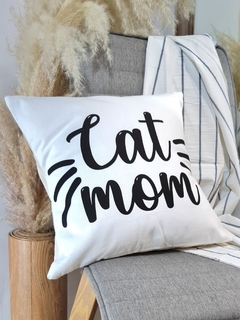 Almohadon Cat Mom - comprar online