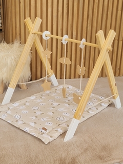 Gimnasio Bebes Montessori Nordico + Playmat