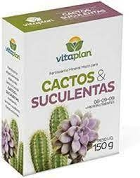 Fertilizante Vitaplan Cactos e Suculentas 150g