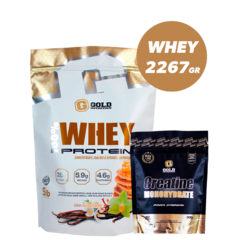 Combo Whey Protein 5lb + Creatina 300gr #2 - comprar online