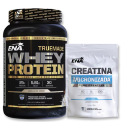 Combo Whey Protein True Made 2lb + Creatina 300gr - Ena Sport